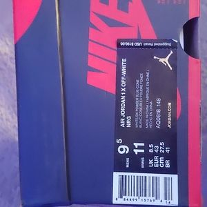 Off white unc Jordan 1